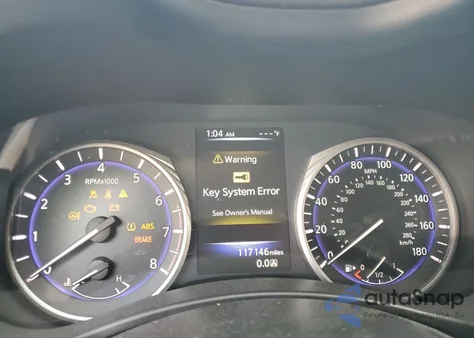 2016 Infiniti Q50 Base z USA, uszkodzony, nr VIN JN1CV7AP8GM200424